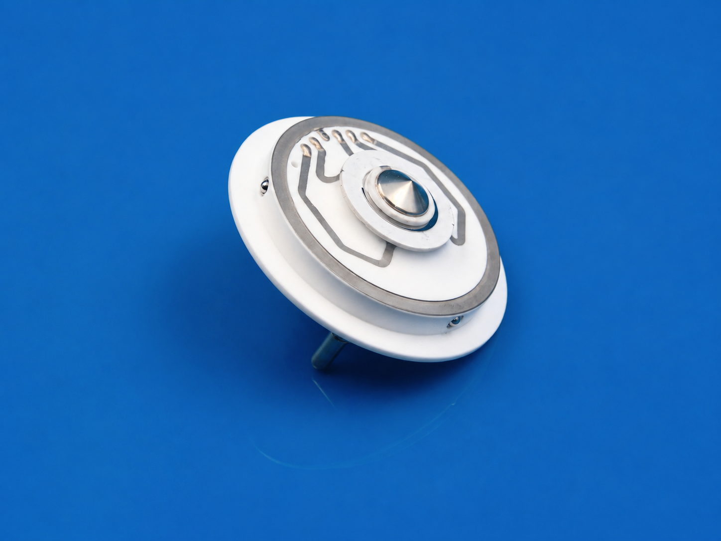 Ceramic-to-metal parts for mass spectrometers and analytical instrument interfaces