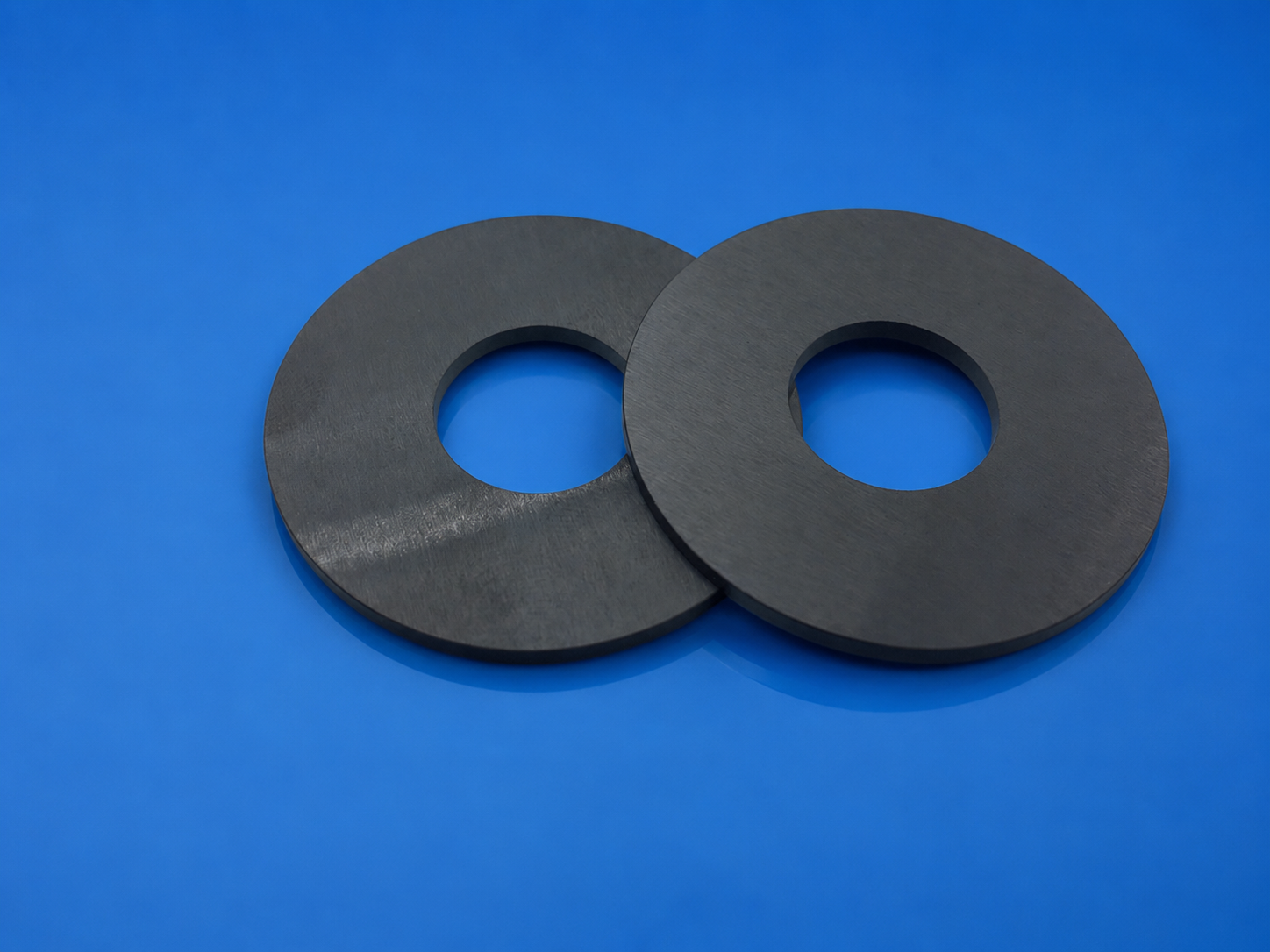 Silicon nitride ceramic seal rings and valve seat rings