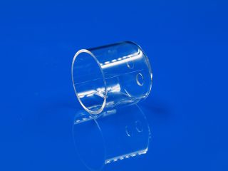 quartz shield for thermal evaporation coating equipment