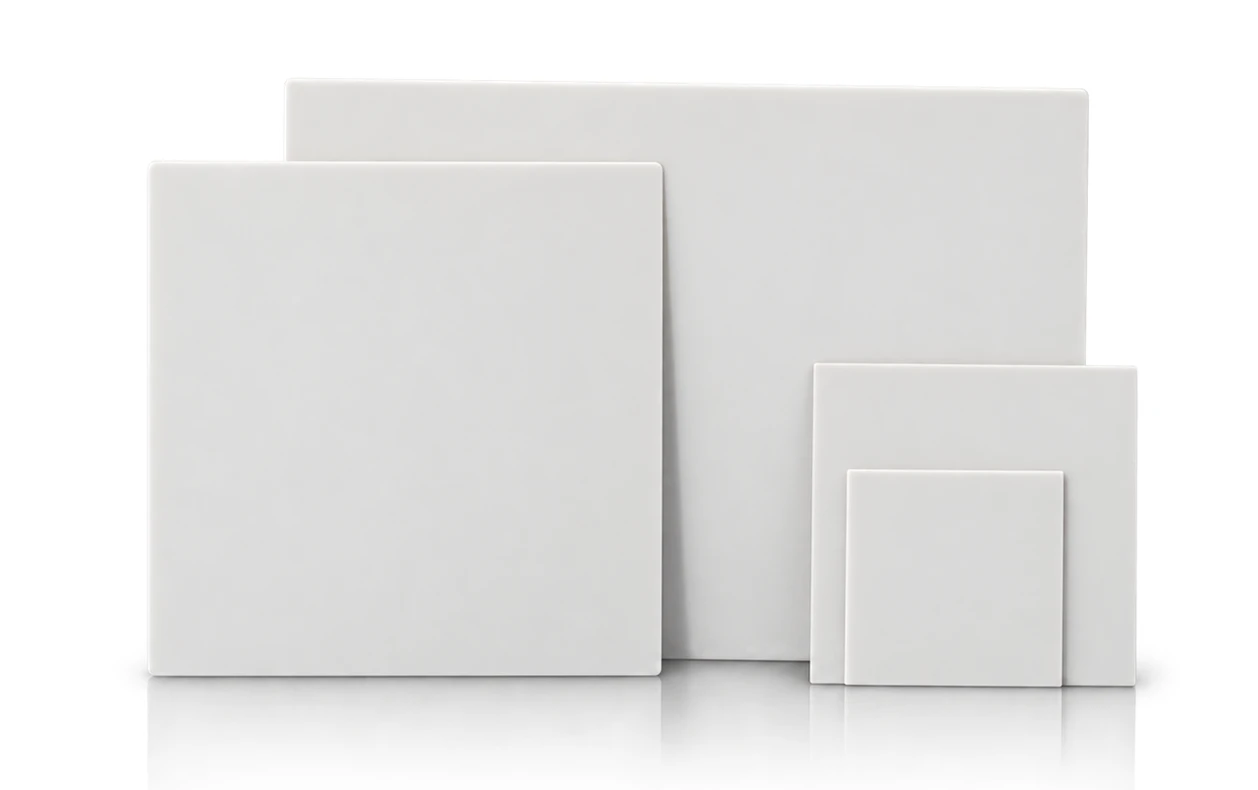 Aluminum nitride ceramic substrates Aluminum nitride ceramic substrates for high-power resistors