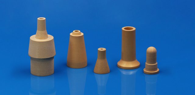 Magnesium-Stabilized Zirconia Ceramic Nozzles for Metal Refining and Continuous Casting