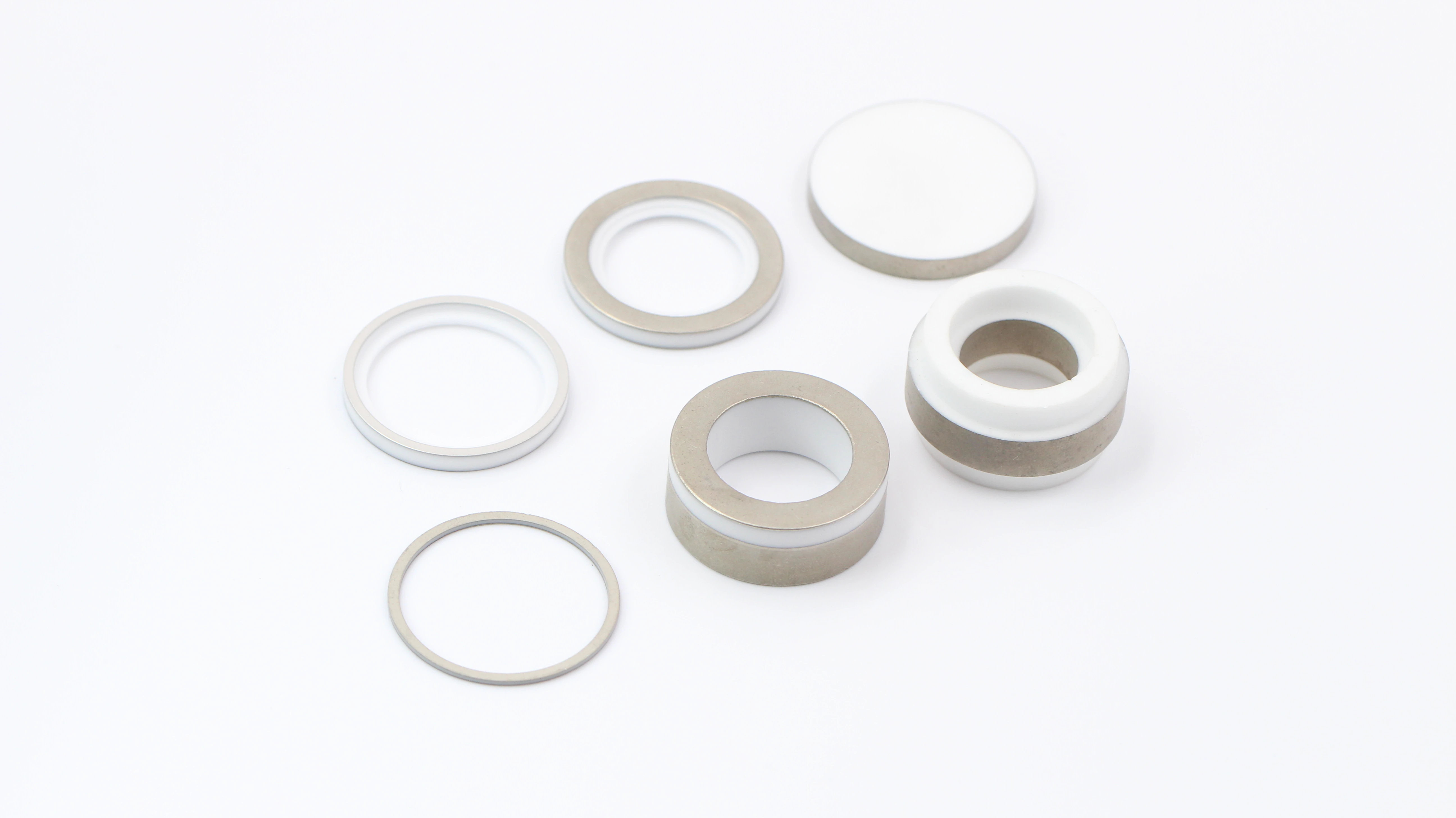 Metallized ceramic ring Metallized ceramic ring