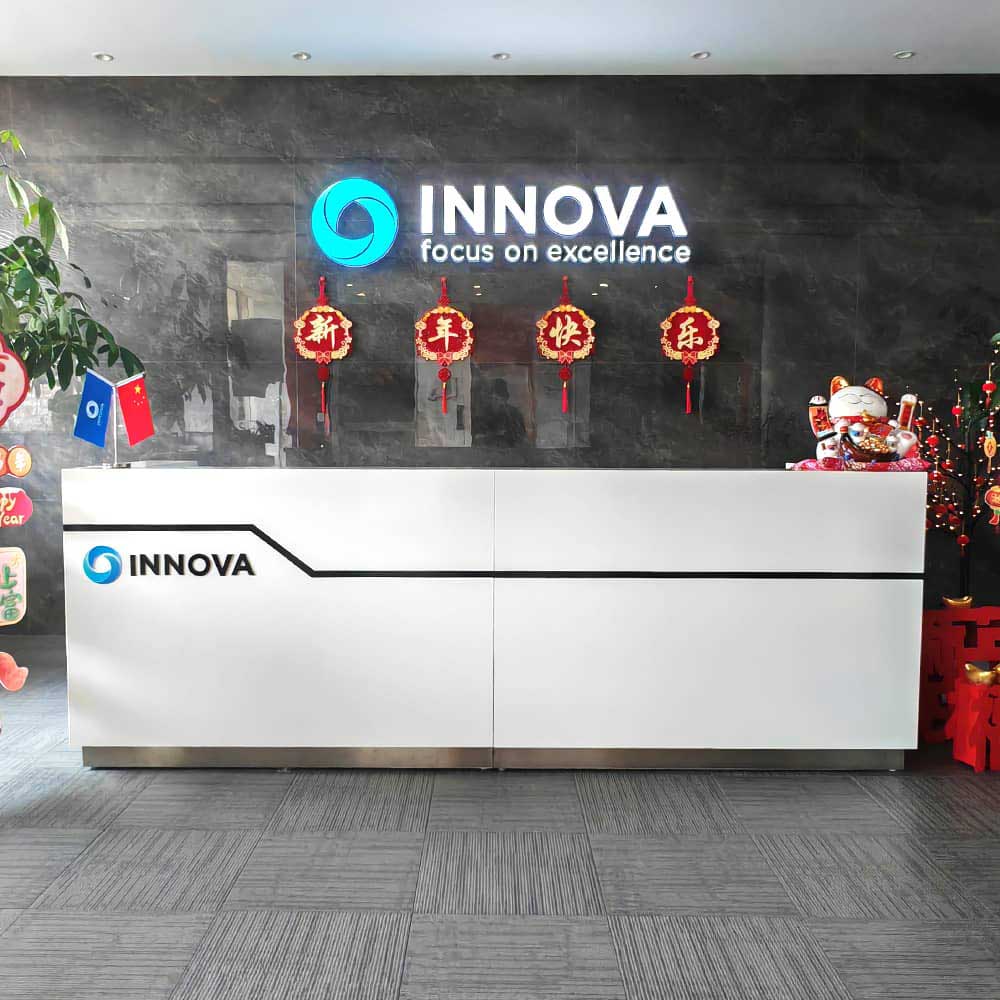 Innovacera company front desk