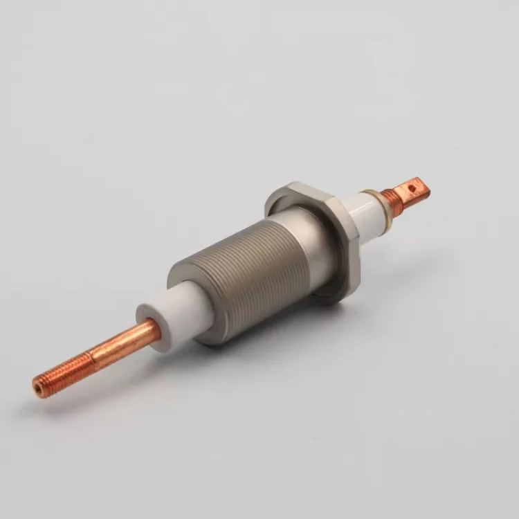 water cooled high temp power feedthrough