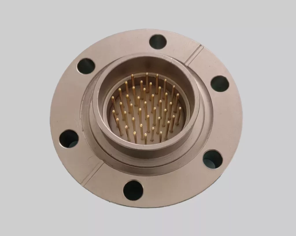 Multipin Connectors Used in High and Ultra-High Vacuum Environments